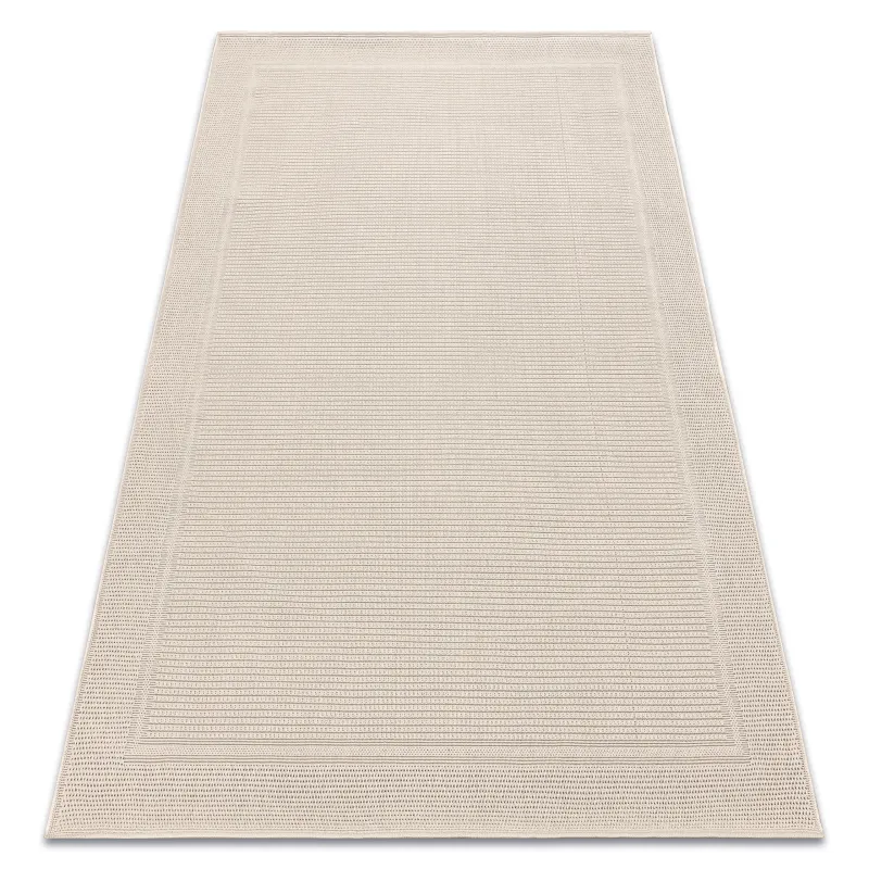 Beiger SISAL Teppich TIMO 5979 für den Außenbereich - ZWEITKLASSIGES PRODUKT, umweltfreundlich