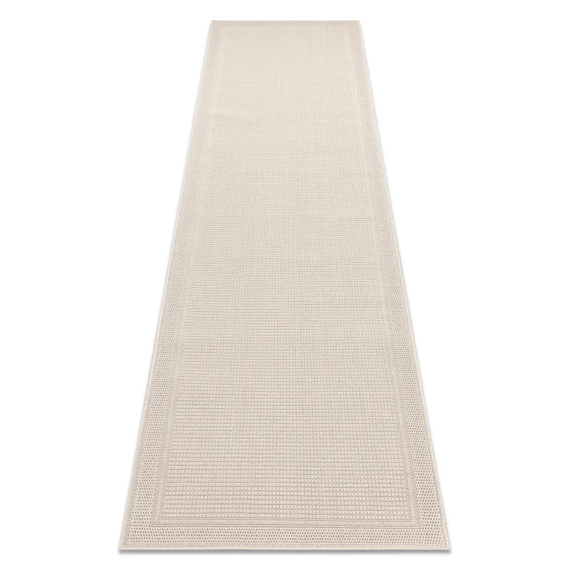 Sisal Teppich TIMO 5979 in Beige, für den Außenbereich geeignet, robust und stilvoll