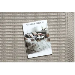 Moderner Läufer TIMO 5979 in Beige, aus strapazierfähigem Sisal gefertigt