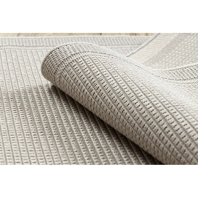 Sisal Teppich TIMO 5979 in Beige, ideal für skandinavische Einrichtungsstile