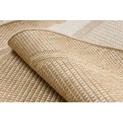 Sisal Teppich TIMO 5979 für den Garten aus natürlichem Material