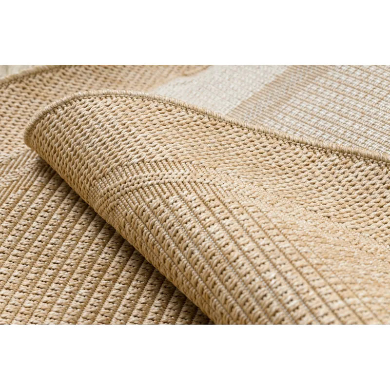 Sisal Teppich TIMO 5979 für den Garten aus natürlichem Material