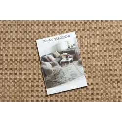 Dunkelbeige TIMO 6272 Sisal Teppich für stilvolle Außenbereiche