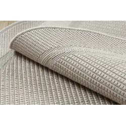 Stylvoller Sisal Teppich TIMO 5979 für moderne Außenbereiche