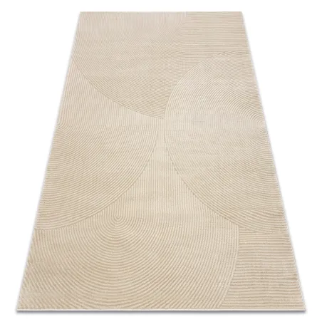 Teppich BALANCE 0194 taupe - Geometrisch, strukturell, glamourös