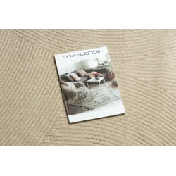 Teppich BALANCE 0194 taupe - Geometrisch, strukturell, glamourös