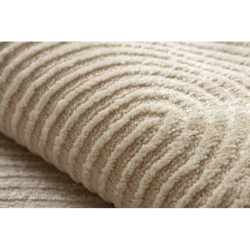 Teppich BALANCE 0194 taupe - Geometrisch, strukturell, glamourös