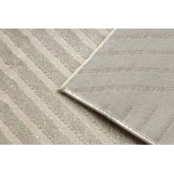 Teppich BALANCE 1503 taupe - Geometrisch, strukturell, glamourös