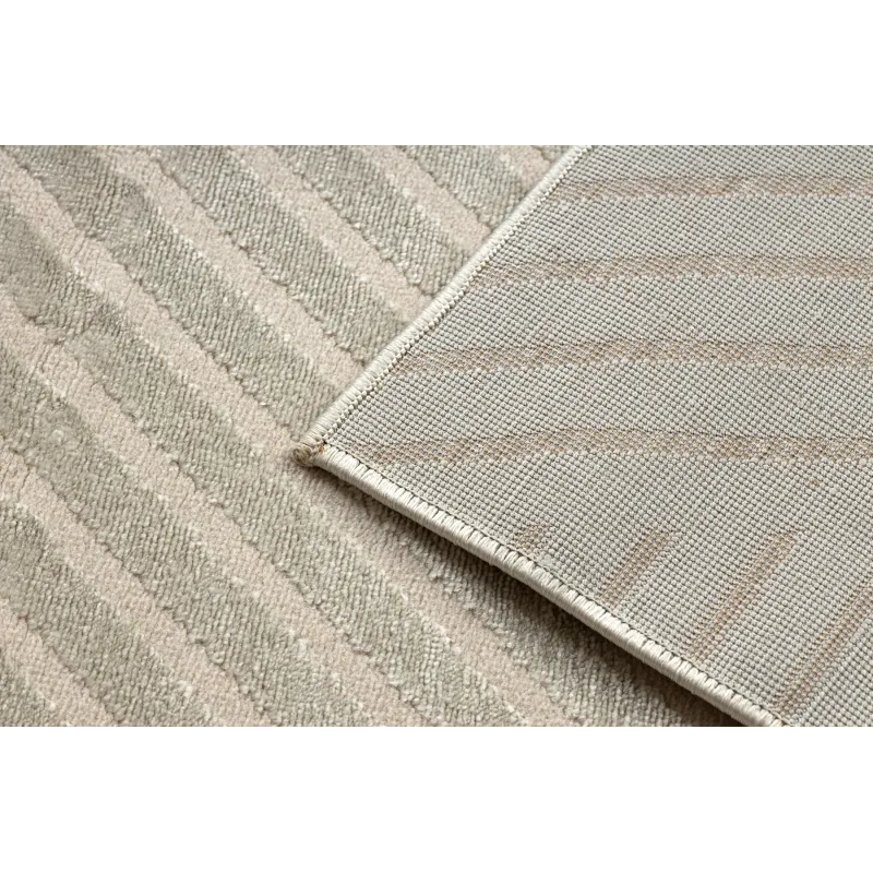 Teppich BALANCE 1503 taupe - Geometrisch, strukturell, glamourös