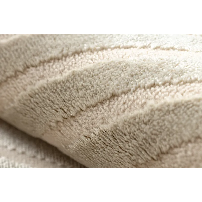 Teppich BALANCE 1503 taupe - Geometrisch, strukturell, glamourös