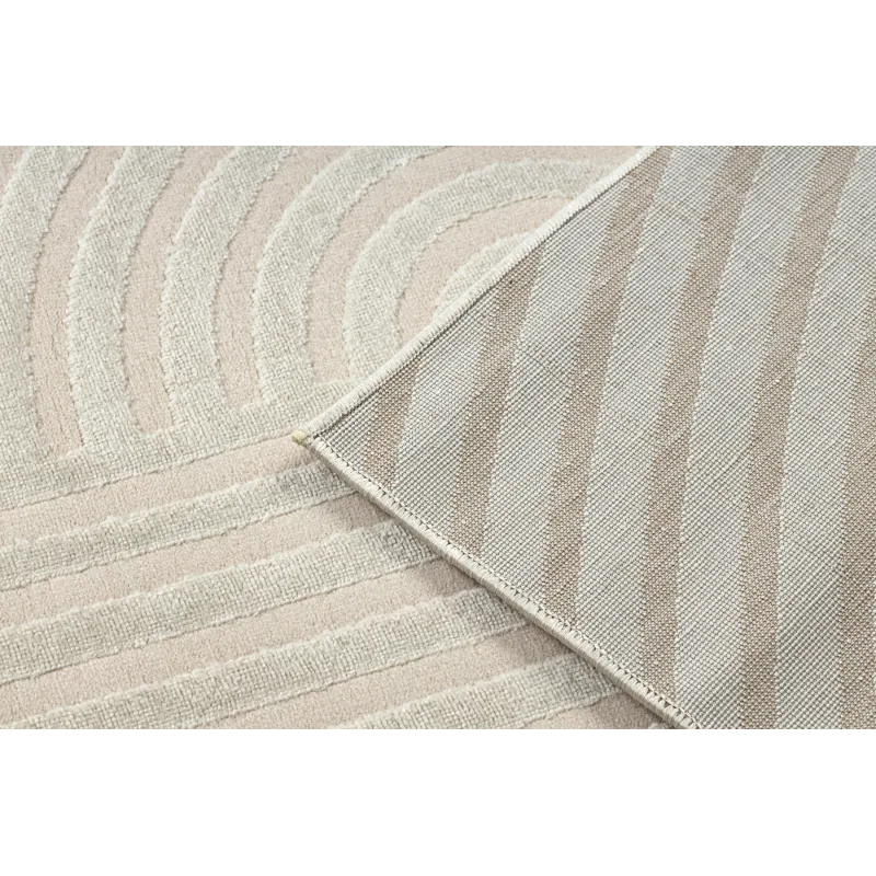 Teppich BALANCE 1921 taupe - Geometrisch, strukturell, glamourös