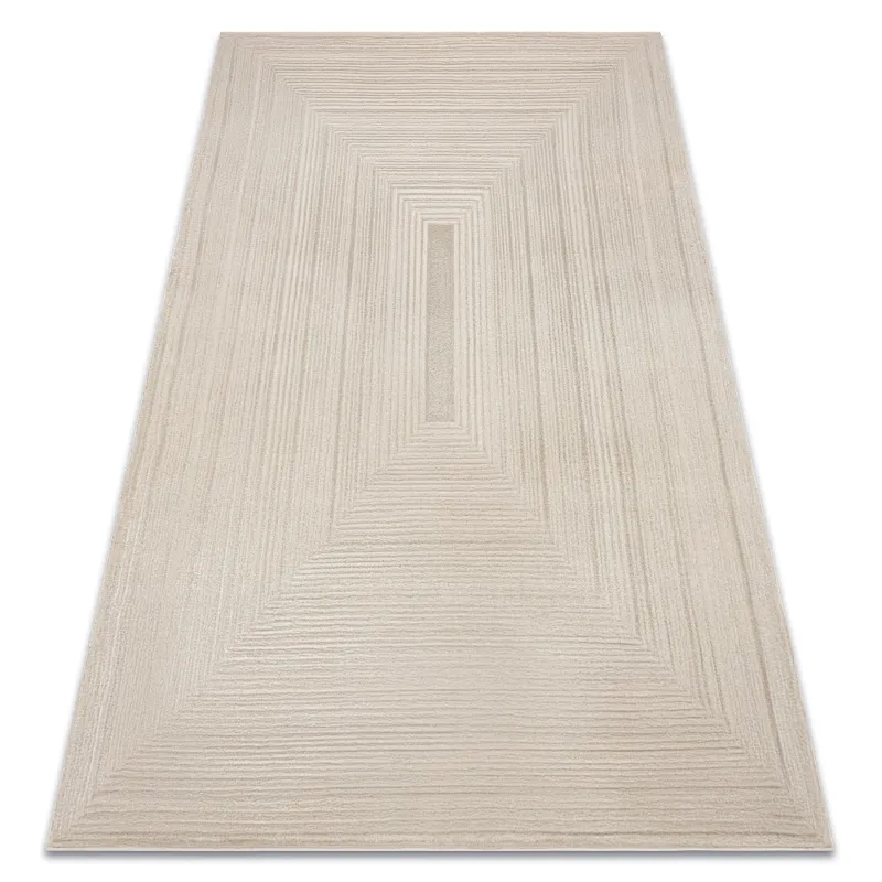 Teppich BALANCE 8788 taupe - Geometrisch, strukturell, glamourös