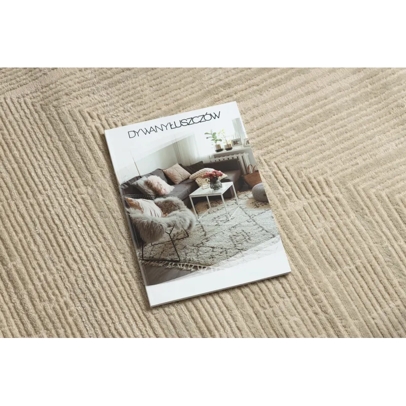 Teppich BALANCE 8788 taupe - Geometrisch, strukturell, glamourös
