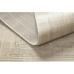 Teppich BALANCE 8788 taupe - Geometrisch, strukturell, glamourös
