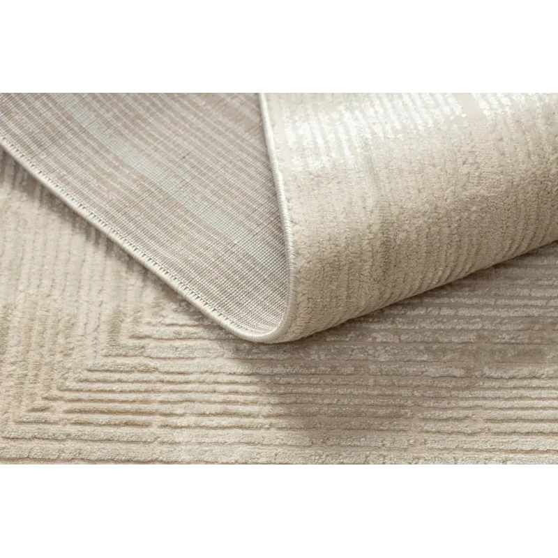 Teppich BALANCE 8788 taupe - Geometrisch, strukturell, glamourös