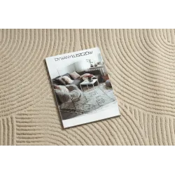 Teppich BALANCE 9086 taupe - Geometrisch, strukturell, glamourös