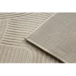 Teppich BALANCE 9086 taupe - Geometrisch, strukturell, glamourös