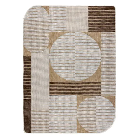 Teppich ORGANIC 2769 Sisal Geometrisch Creme / Natur - modern unregelmäßige Form