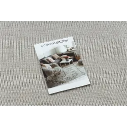Teppich ORGANIC 2125 Sisal Stein Creme / Natur - modern unregelmäßige Form
