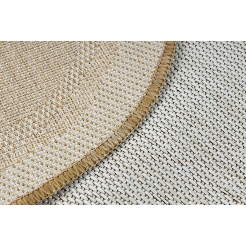 Teppich ORGANIC 2125 Sisal Stein Creme / Natur - modern unregelmäßige Form