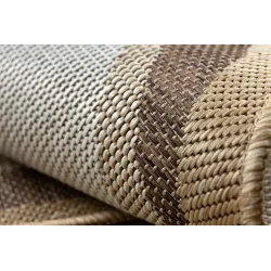 Teppich ORGANIC 2125 Sisal Stein Creme / Natur - modern unregelmäßige Form
