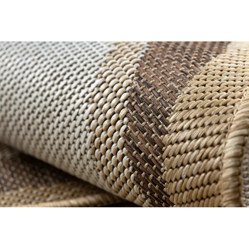 Teppich ORGANIC 2125 Sisal Stein Creme / Natur - modern unregelmäßige Form