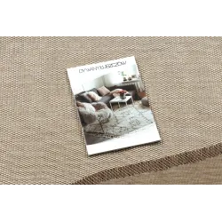 Teppich ORGANIC 2123 Sisal Stein Natur / Creme - modern unregelmäßige Form