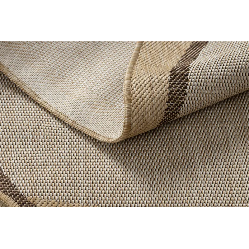 Teppich ORGANIC 2123 Sisal Stein Natur / Creme - modern unregelmäßige Form