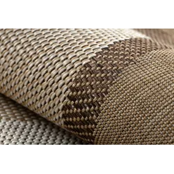 Teppich ORGANIC 2123 Sisal Stein Natur / Creme - modern unregelmäßige Form