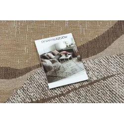Teppich ORGANIC 2739 Sisal Stein natürlich / creme - modernes unregelmäßiges Format