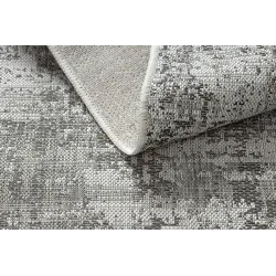 Teppich ORGANIC 2755 Sisal Abstraktion Creme / Grau - natürlich, modern unregelmäßige Form