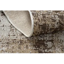 Teppich ORGANIC 2755 Sisal Abstraktion Creme / natürlich - modern unregelmäßige Form