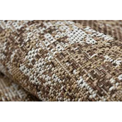 Teppich ORGANIC 2755 Sisal Abstraktion Creme / natürlich - modern unregelmäßige Form