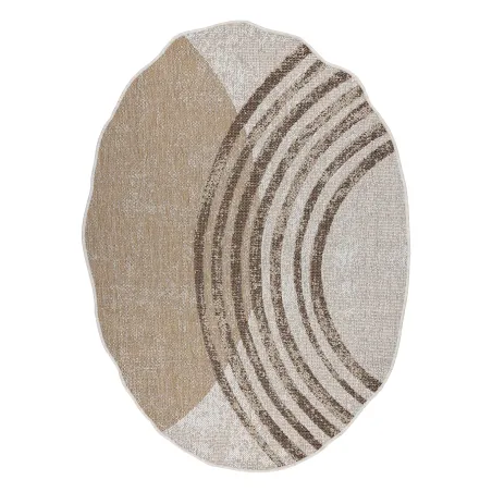 Teppich ORGANIC 2767 Sisal Geometrisch Creme / natürlich - modern unregelmäßige Form