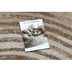 Teppich ORGANIC 2767 Sisal Geometrisch Creme / natürlich - modern unregelmäßige Form