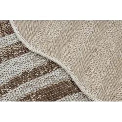 Teppich ORGANIC 2767 Sisal Geometrisch Creme / natürlich - modern unregelmäßige Form
