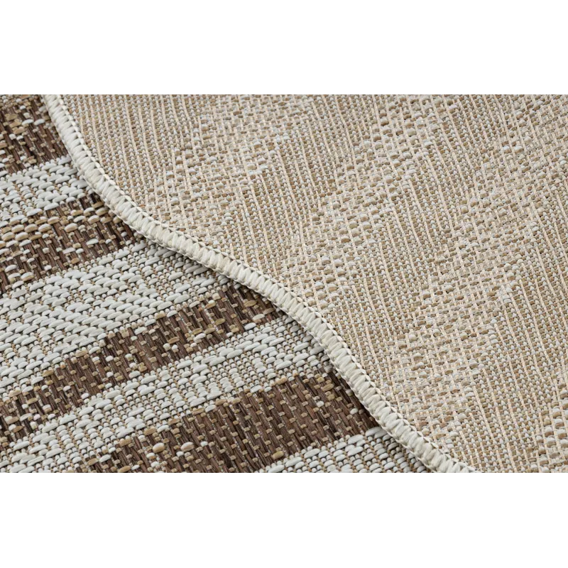 Teppich ORGANIC 2767 Sisal Geometrisch Creme / natürlich - modern unregelmäßige Form