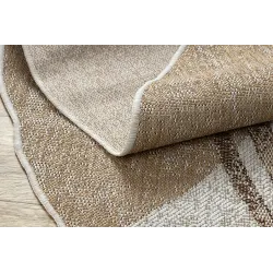 Teppich ORGANIC 2767 Sisal Geometrisch Creme / natürlich - modern unregelmäßige Form