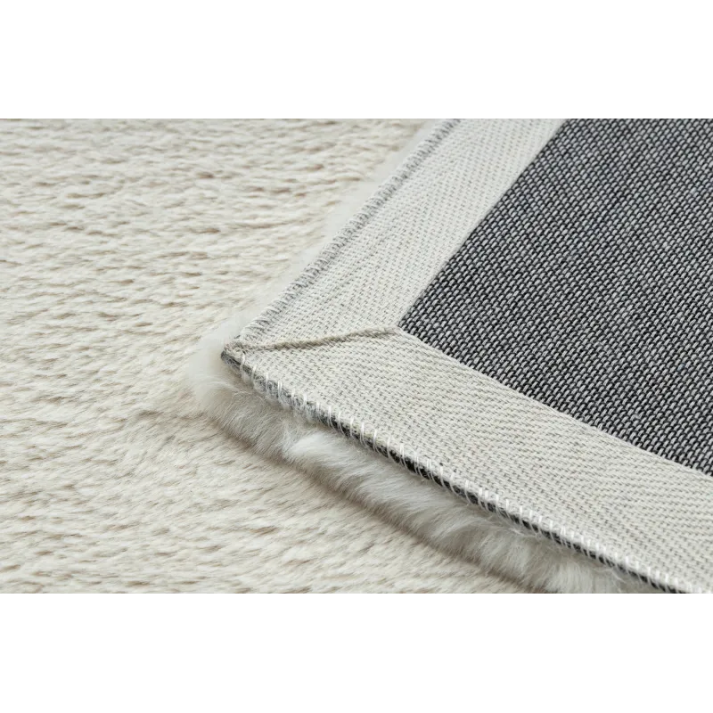 Teppich BUNNY Elfenbein KANINCHENFELLIMITAT