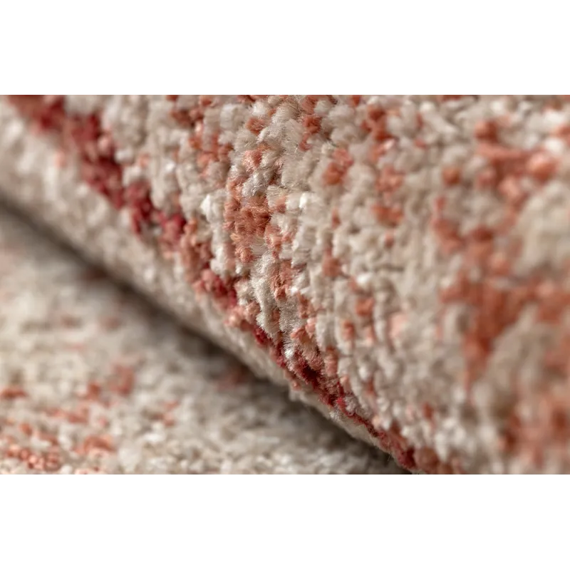 Teppich FUSION 1617 beige / terrakotta - Wellen, modern, abstrakt