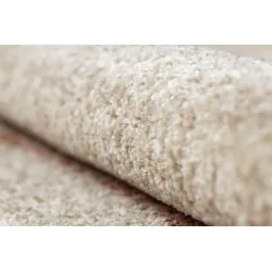 Teppich FUSION 1617 creme / terrakotta - Wellen, modern, abstrakt