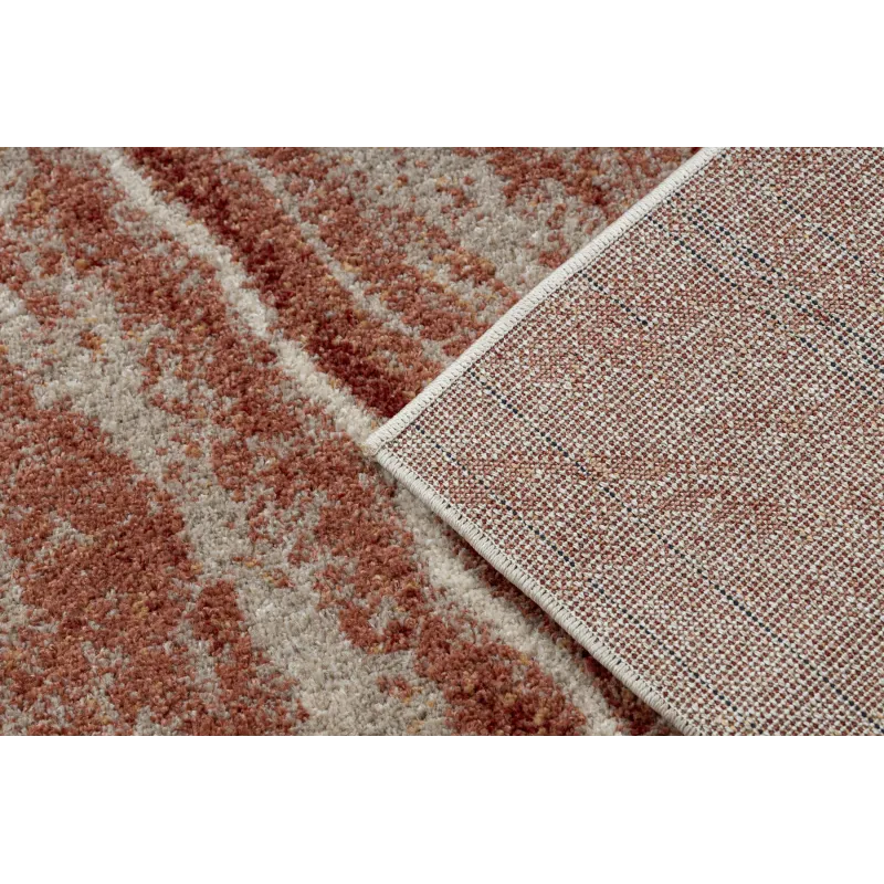 Teppich FUSION 9776 beige / terrakotta - Abstraktion, modern, geometrisch