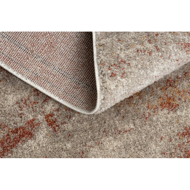 Teppich FUSION 9776 beige / terrakotta - Abstraktion, modern, geometrisch