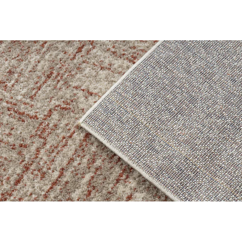 Teppich FUSION 9775 creme / terrakotta - Geometrisch, modern, abstrakt