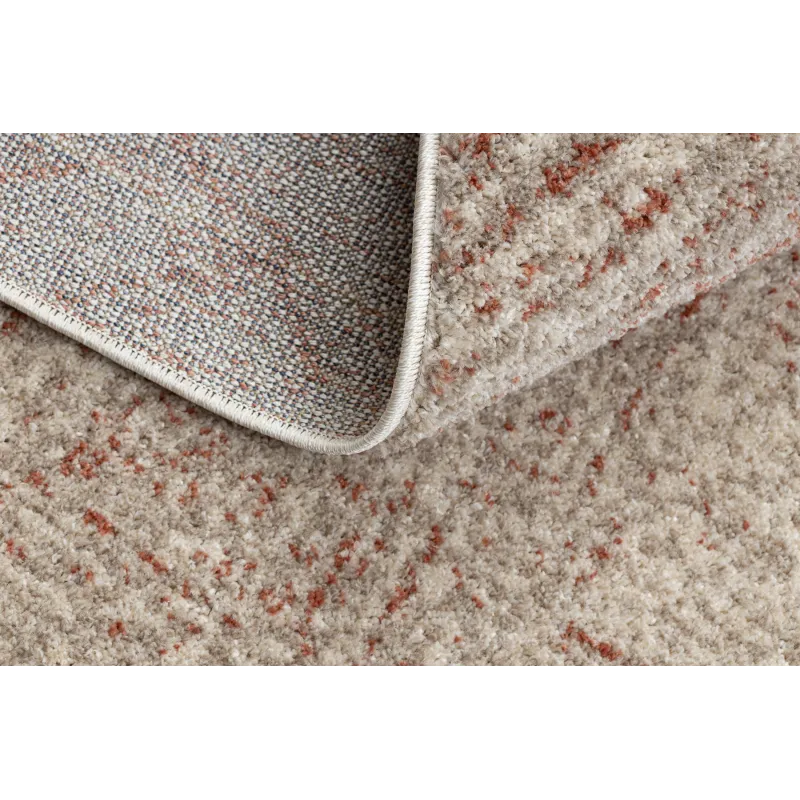 Teppich FUSION 9775 creme / terrakotta - Geometrisch, modern, abstrakt