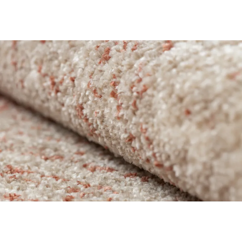 Teppich FUSION 9775 creme / terrakotta - Geometrisch, modern, abstrakt