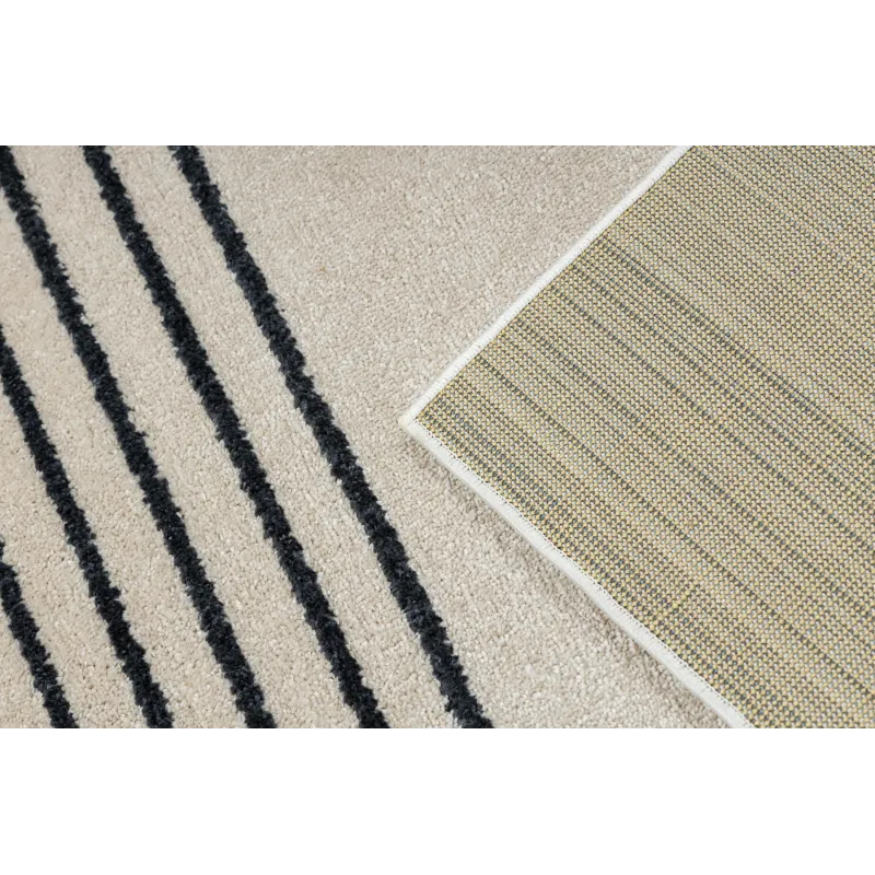 Teppich FUSION 7157 weiß / gold - Geometrisch, modern, abstrakt