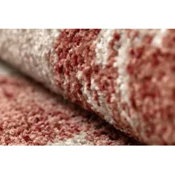 Teppich FUSION 8259 creme / bordeaux - Blüten, modern, abstrakt