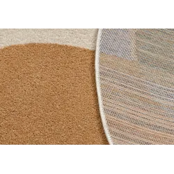 Teppich FUSION 5706 creme / terakotta Shape - Geometrisch, modern, abstrakt, unregelmäßig