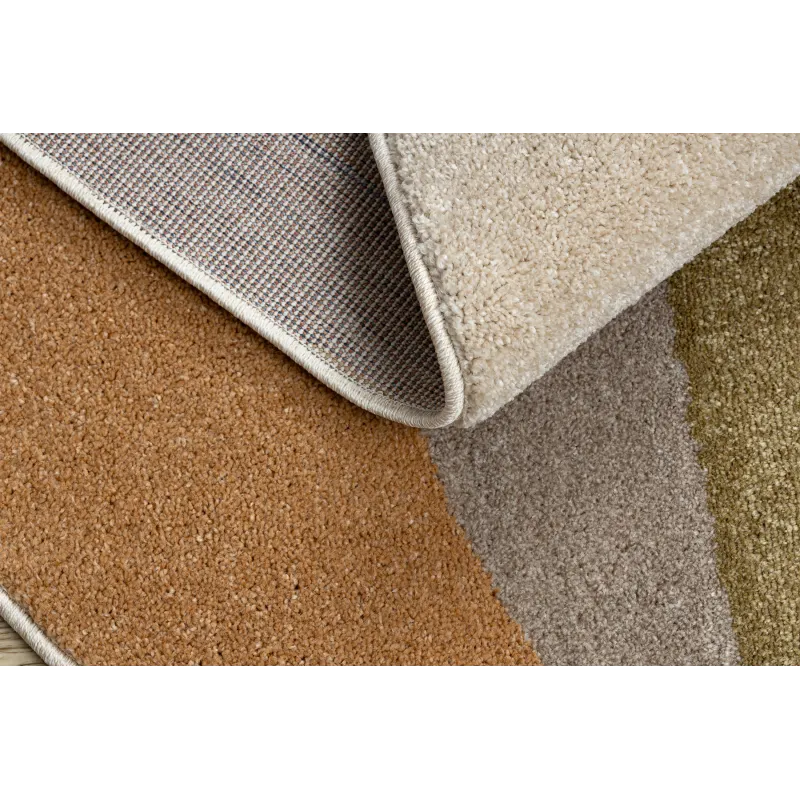 Teppich FUSION 5706 creme / terakotta Shape - Geometrisch, modern, abstrakt, unregelmäßig